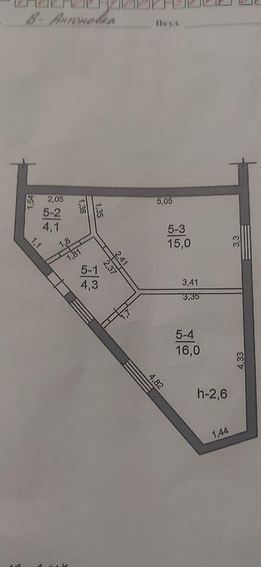 квартира 2 к: 2 комнаты, 40 м², Индивидуалка, 2 этаж, Косметический ремонт — 7