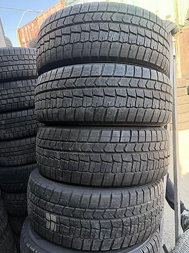 Шины 225 / 55 / R 17, Зима, Б/у, Комплект, Легковые, Япония, Dunlop