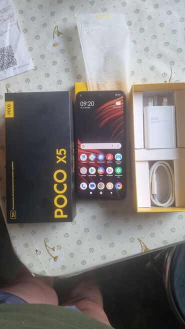 poco f6 про: Poco X5 5G, Б/у, 256 ГБ, цвет - Черный, 2 SIM