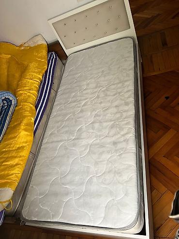 Çarpayılar: Tək nəfərlik çarpayı dəsti - Ölçü: təxmini 90x200 sm tək nəfərlik — 1