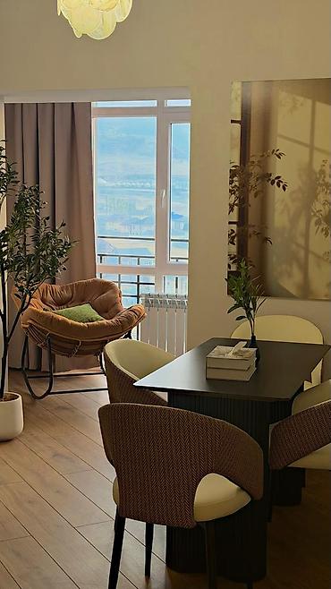 2 комнаты, 45 м², Асанбай мкр 9 этаж, Дизайнерский ремонт