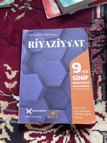 riyaziyyat 9 pdf: Güvən Riyaziyyat 9 sinif yenidir heç bir zədəsi yazısı yoxdur