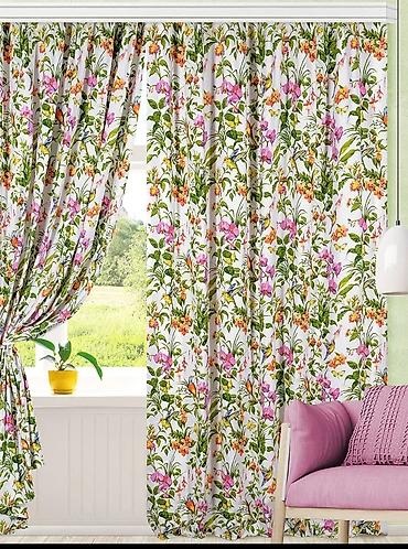 Шторы и занавески: ШТОРЫ .Портьеры из плотной ткани с универсальной шторной лентой - — 19