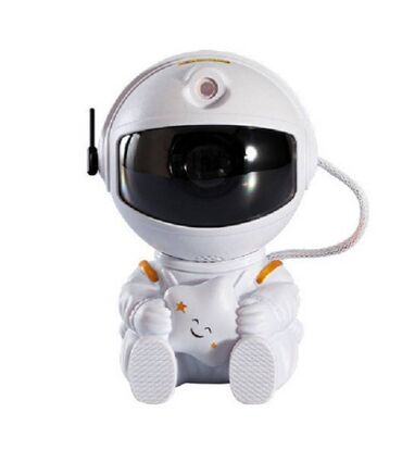 светится и играет музыка: ASTRONAUT NEBULA PROJECTOR Внимание! Проектор работает от сети!
