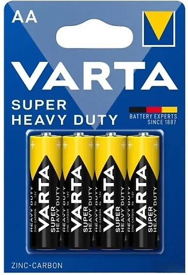 Baterije: VARTA Super Heavy Duty AA baterije – pakovanje 4 komada - Tip: AA — 2