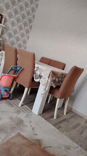 Стулья: 6 ədəd stul üzerinde yüngül lekeler var heç bir laxlama yoxdur — 2