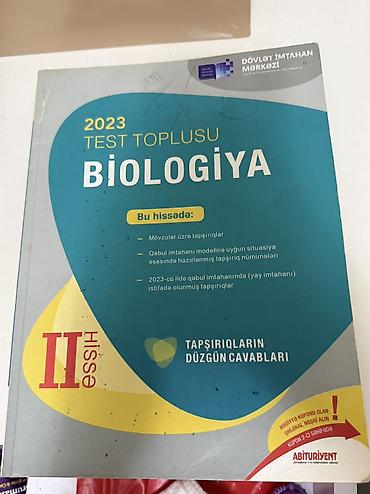 manat az: Biologiya 7-ci sinif, 2023 il — 3