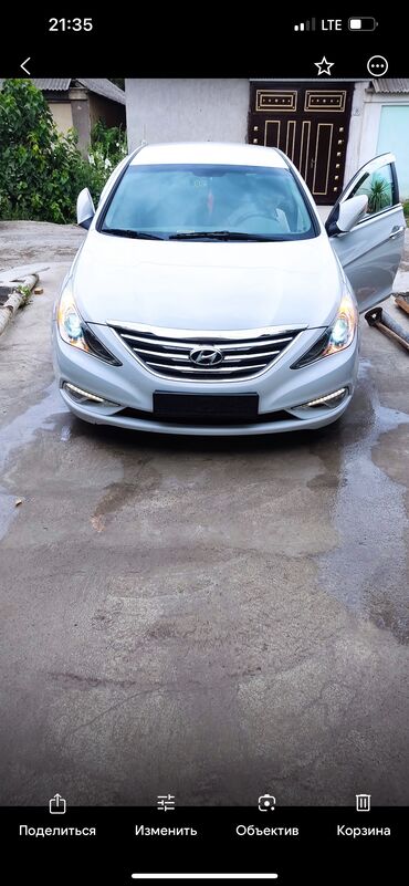 Hyundai: Hyundai Sonata: 2013 г., 2 л, Типтроник, Бензин, Седан