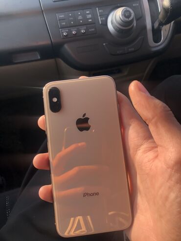 айфон xs бу бишкек: IPhone Xs, Колдонулган, 64 ГБ, Алтын, Заряддоочу түзүлүш, Куту, 94 %