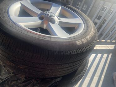 Gume i felne: VW aluminijumske felne + gume - Set od 4 originalne Volkswagen — 7