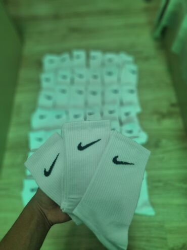 молодежная одежда: НОСКИ NIKE 
ЛЮКС КОПИЯ 
ИЗ КОРЕИ🇰🇷
3 ПАРЫ-300СОМ
5 ПАР- 450СОМ