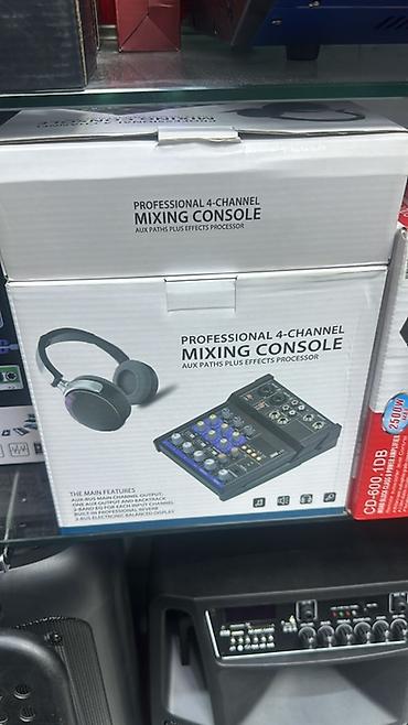dj controller az: BORL Scarlett X2 USB Audio İnterfeys + Professional Mixer Məhsul — 10