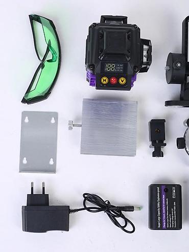 Лазерные уровни: Лазерный уровень Mrdass, 360° Основные характеристики: - 4D разметка — 8