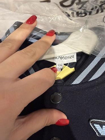 korpə geyimi: Uşaq bomber/jaket – Emporio Armani, 12M (74 sm) - Brend: Emporio — 2