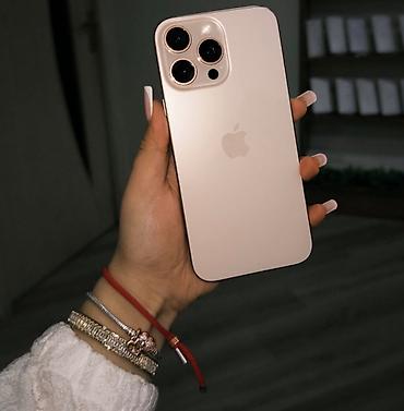 IPhone 16 Pro Max, Desert Titanium, Face ID lalafo.az -da IPhone 16 Pro Max, Desert Titanium, Face ID