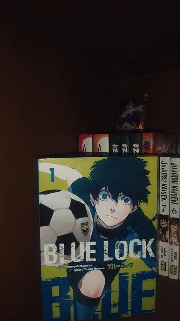 anime figur: Blue lock 1 manga anime kitabi blue lock mangası anime kitabı son