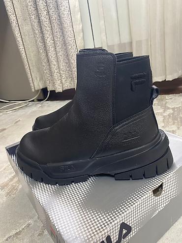 Айымдардын бут кийими: Батинкелер, 39, Fila, Жаңы, түсү - Кара, Өзү алып кетүү — 3