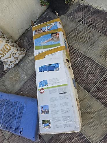 Karkas hovuzları: Hovuz satılır ! 3m×2m×75sm Hovuz satılır az işlənib hec problemi — 6