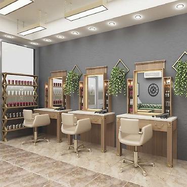 Салонные, медицинские комплекты мебели: Gözəllik salonları üçün tam interyer və mebel həlli - Salon bərbər — 8