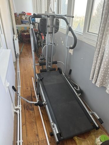 qaçış aparatı kontakt home: Çoxfunksiyalı ev fitnes trenajoru - Mexaniki qaçış yolu: elektrik