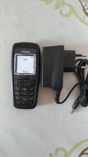 telfon islenmis: Nokia 6, цвет - Черный, Гарантия, Кнопочный