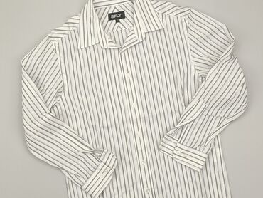 Shirts: Shirt 11 years, condition - Good, pattern - Striped, color - White