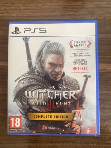 oyun qulaqlığı: The Witcher 3: Wild Hunt, Rol oyunu, Disk, PS5 (Sony PlayStation 5)