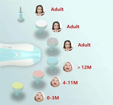 Ostale dečije stvari: Cena 1290 dinara Komplet za negu bebe - Električna turpija za nokte za — 12