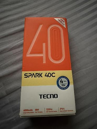 a50 128: Tecno Spark 30C, 128 GB, rəng - Boz, Sensor — 1