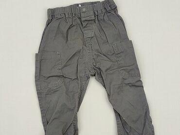 kombinezon szary elegancki: Niemowlęce spodnie materiałowe, 12-18 m, 80-86 cm, H&M, stan - Bardzo dobry