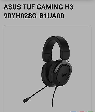 gaming qulaqcıq: Yeni Simli Qulaqcıqlar, Asus, rəng - Qara — 2