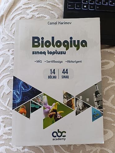 Məhsul: “Biologiya – sınaq toplusu” (müəllif: Camal Kərimov), ABC