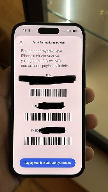 iphone 11 pro maxs: IPhone 15, 128 GB, Qara, Simsiz şarj, Face ID — 8