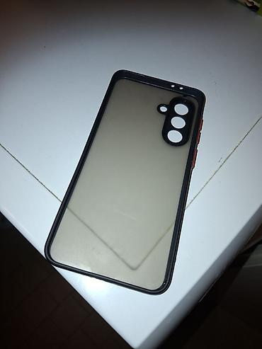 colossus ventilator: Maska za telefon A56 – skoro nekorišteno - mat providna poleđina, crni — 2