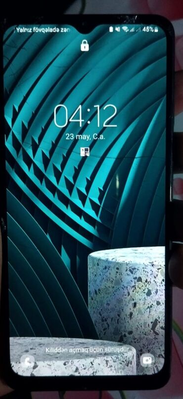 samsung a6 ekranı: Samsung Galaxy A12, 64 ГБ, цвет - Черный, Отпечаток пальца