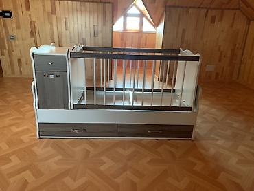 Uşaq çarpayısı – transformasiya olunan beşik-model - 2-si 1-də