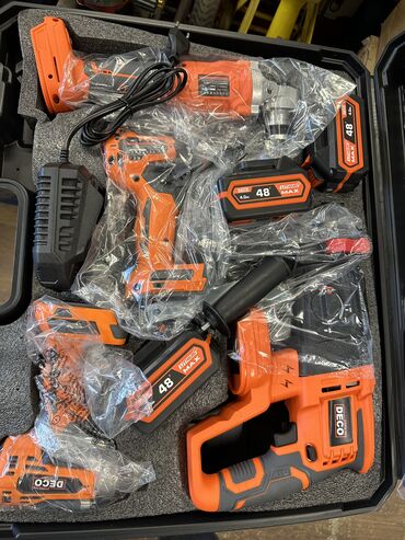 Наборы электроинструментов: Косон Набор 4в1 4 батарейка 4 инструмент Доставка по городу — 9