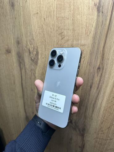 клавиатура и мышь для телефона в бишкеке: IPhone 15 Pro, Б/у, 256 ГБ, Natural Titanium, Защитное стекло, Чехол, В рассрочку, 89 %