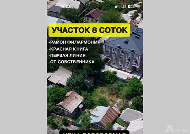 земельный участок первая линия: 8 соток, Для строительства, Красная книга