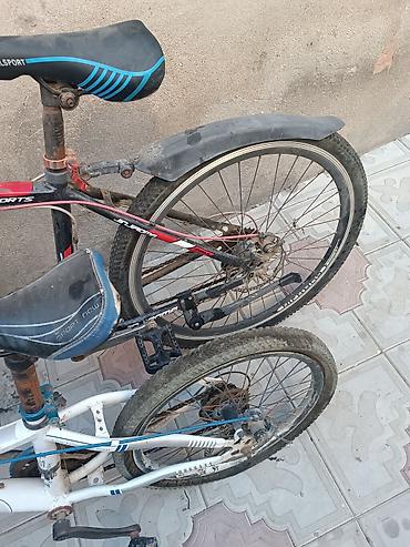 Dağ velosipedləri: İki ədəd velosiped dəsti - Ölçülər: biri 26" təkərli, digəri daha — 4