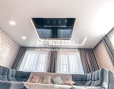 Натяжной потолок: Натяжной потолок Глянцевое, Матовое, 3D потолки Гарантия, Бесплатная консультация, Бесплатный замер — 7