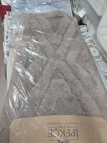 туалете: Набор ковриков для ванной Ipekce Home / MACO Cotton 0.6×1=0.5×0.6 - — 9