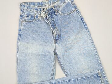 spodnie dresowe z prostą nogawką: Jeans, M (EU 38), condition - Good