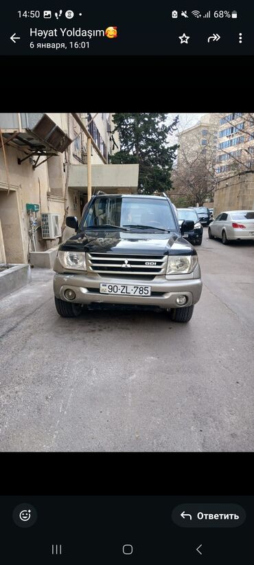 Mitsubishi: Mitsubishi Pajero: 1.2 l | 2005 il 25000 km Hetçbek