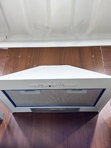 вытяжка для газовой плиты купить: Кухонная вытяжка, купольного типа, настенная. - Цвет: белый - Тип — 2