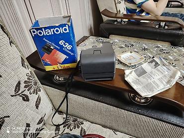 polaroid camera 636: Polaroid 636 Closeup ani fotoaparat İşleydi içine bide qoyulan esyanı — 3
