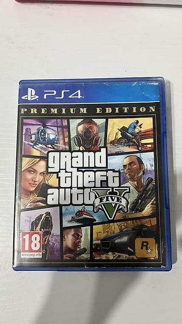 гта 5 цена на пс4: Grand Theft Auto V — Premium Edition (PS4) Диск полностью рабочий из — 2
