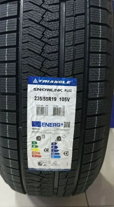 шины для грузовых автомобилей: Шиналар 235 / 55 / R 19, Кыш, Жаңы, Комплект, Жеңил коммерциялык транспорт (C/LT), Кытай, Triangle