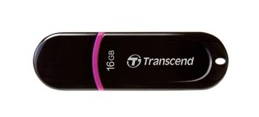 Digər kompüter aksesuarları: Flaş kart Transcend 16 GB Brend: Transcend Yaddaşın həcmi: 16