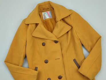 bluzki żółte damskie: Coat, S (EU 36), condition - Good